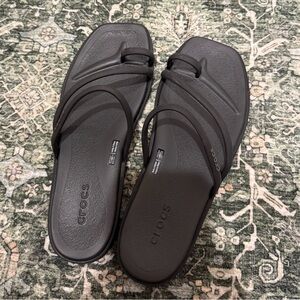 CROCS Black Sandals